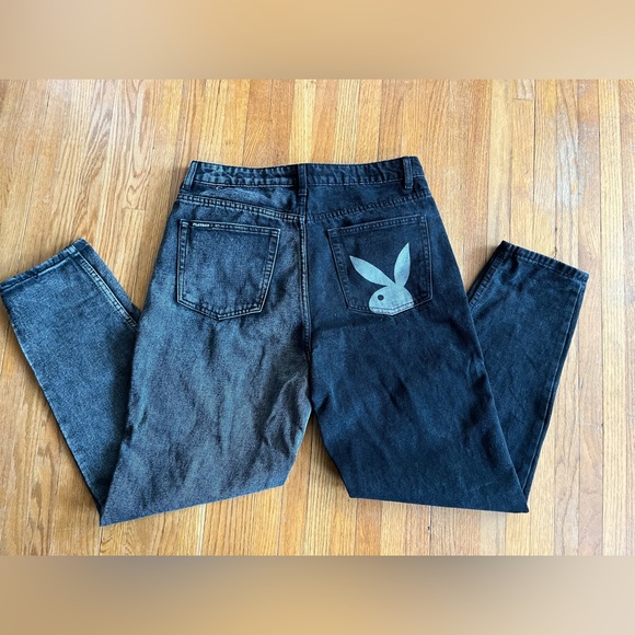 Playboy colour block jeans. Size 7. - Picture 5 of 6